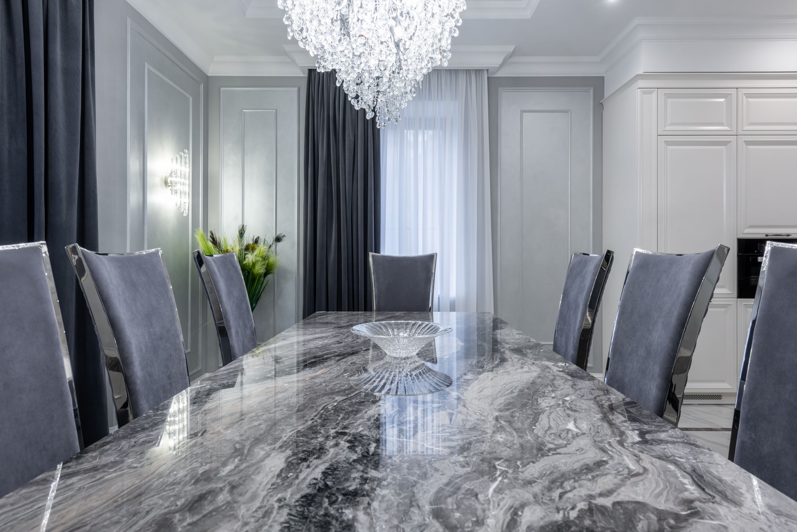 Crystal Grey Marble