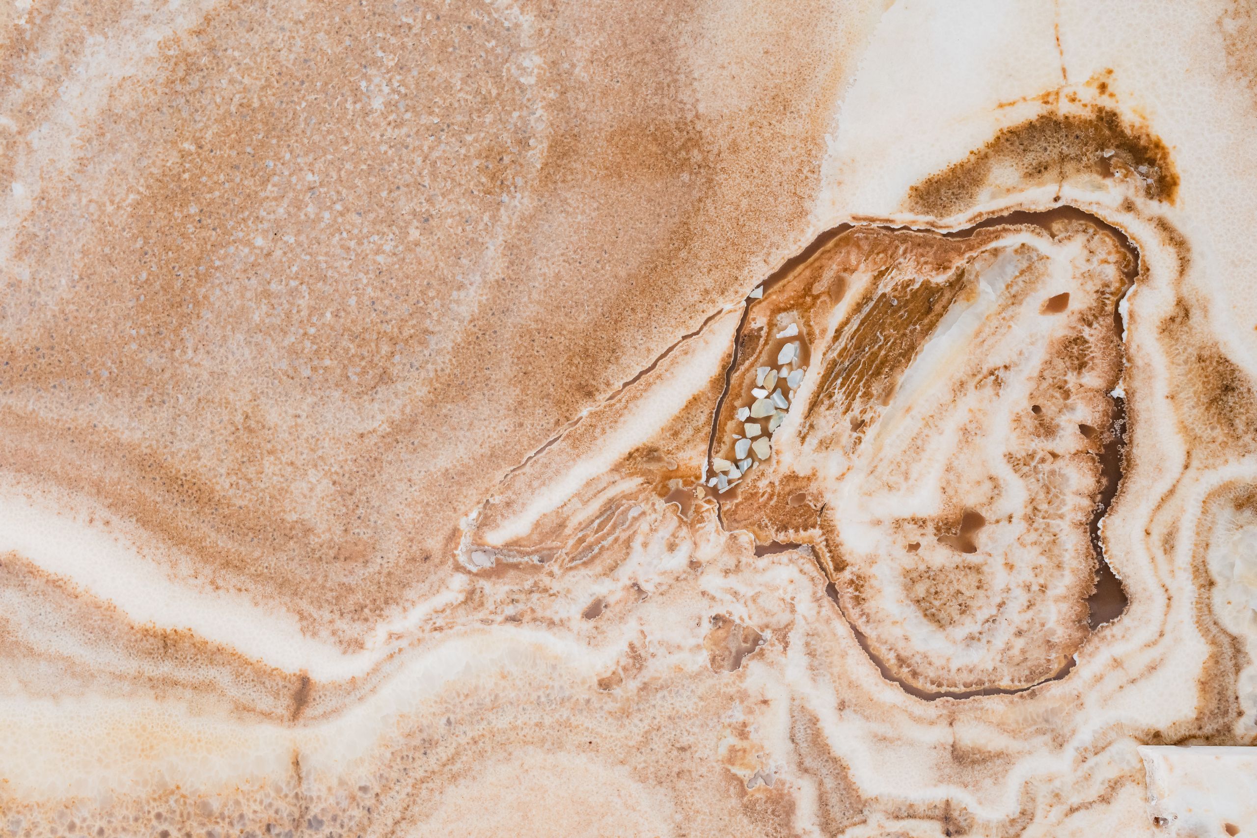 Yellow Travertine